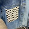 Veste en jean et Keffieh
