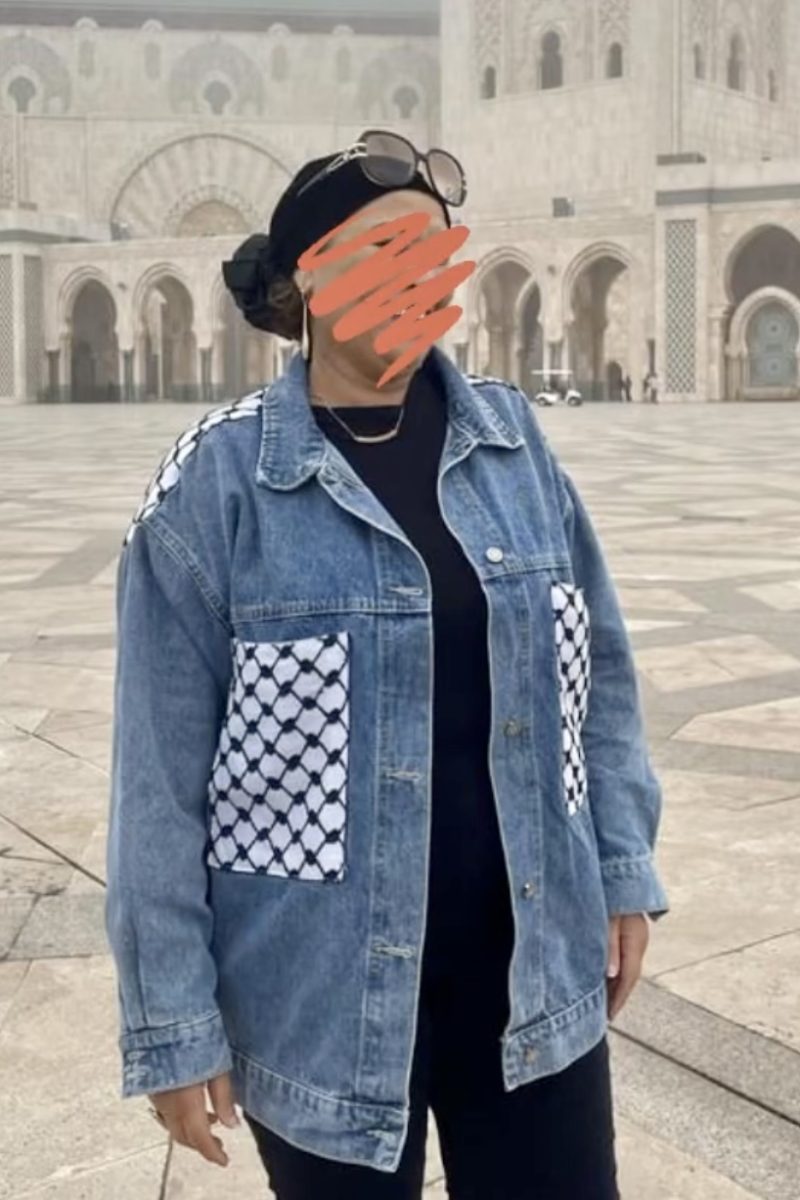 Veste en jean et Keffieh