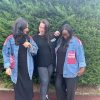 Veste en jean et Keffieh Niyya