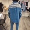 Veste en jean et Keffieh