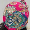 Turban à noeud lycra baroque rose fuschia Niyya