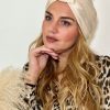 Turban satiné beige nude Niyya
