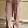 Pantalon jersey taupe Niyya