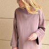 Tunique jersey taupe Niyya