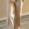 Pantalon jersey beige Niyya