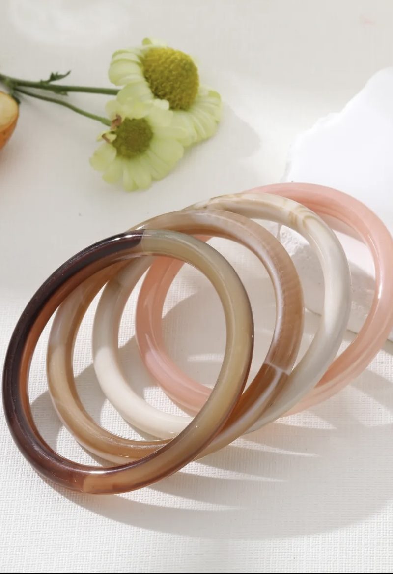 Bracelets effet marbré