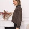 Pull choco col jean Niyya