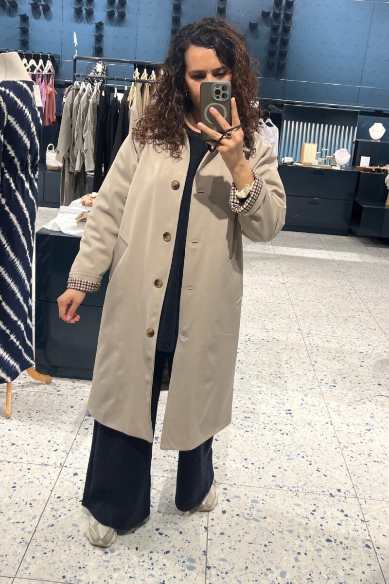 Manteau parka beige Niyya