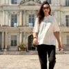 T-shirt blanc oversize Matcha