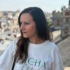 T-shirt blanc oversize Matcha