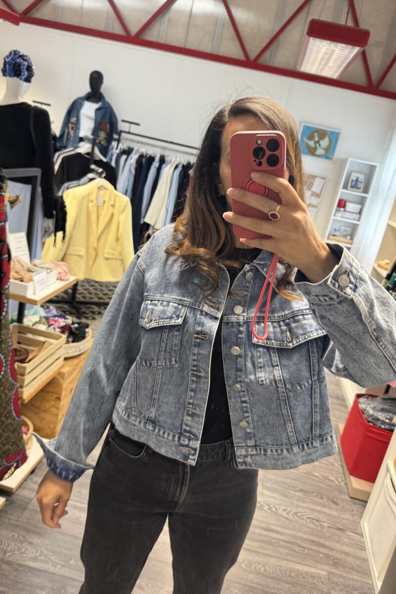 Veste en Jean Femme Bohème Chic