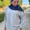 Tunique oversize grise Niyya
