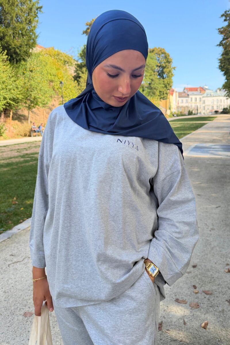 Tunique oversize grise Niyya