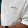 T-shirt oversize mixte brodé Niyya