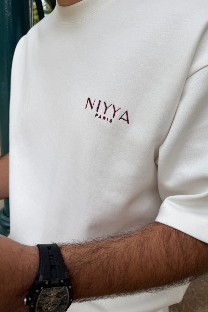 T-shirt oversize mixte brodé Niyya