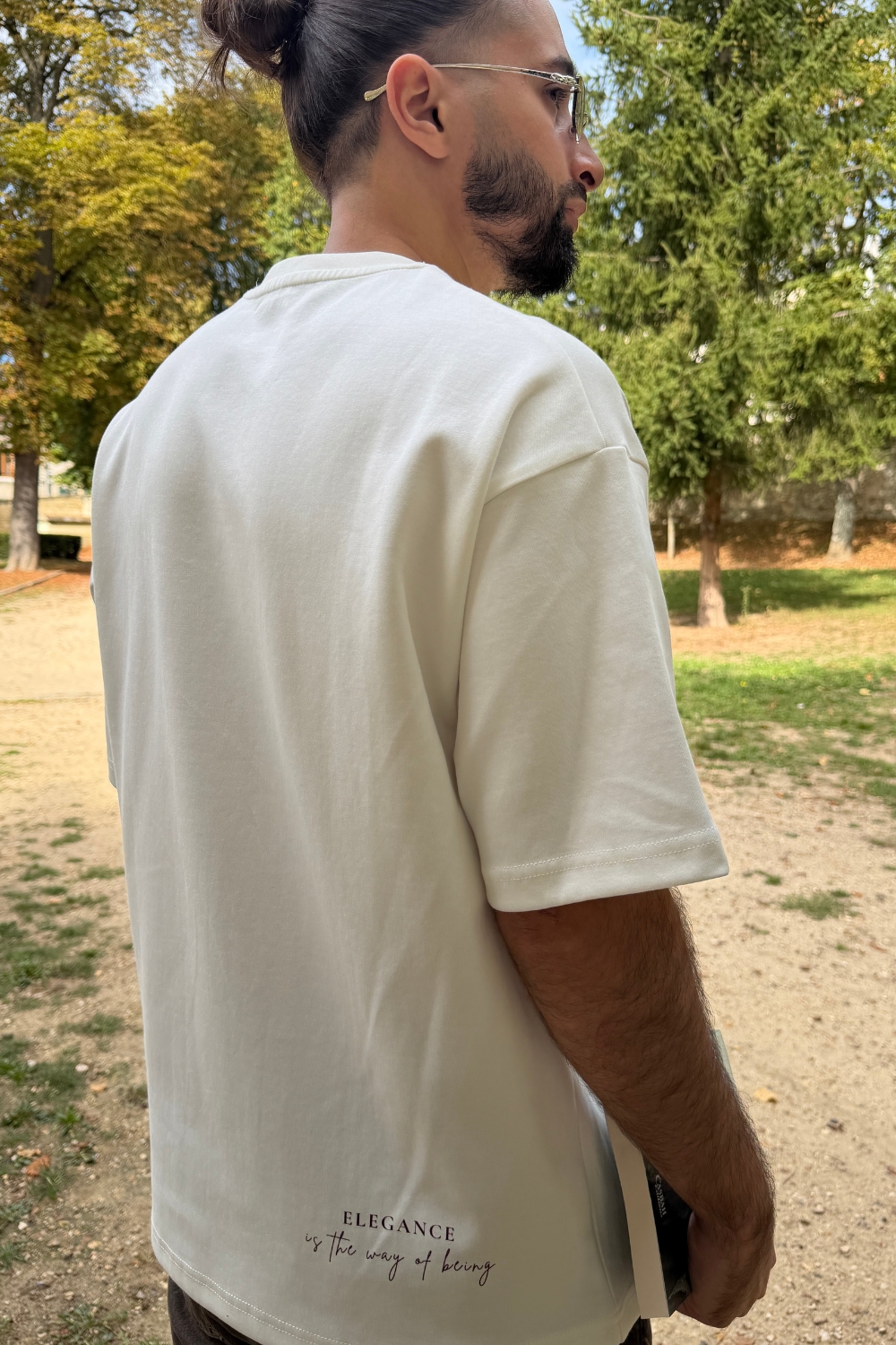 T-shirt oversize mixte brodé Niyya