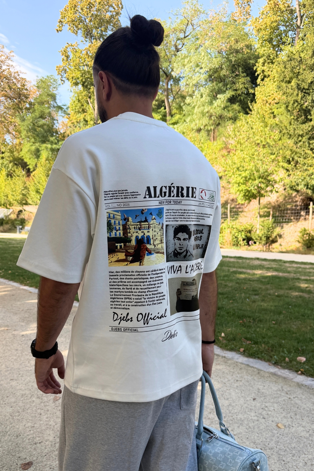 T-shirt oversize mixte Algeria