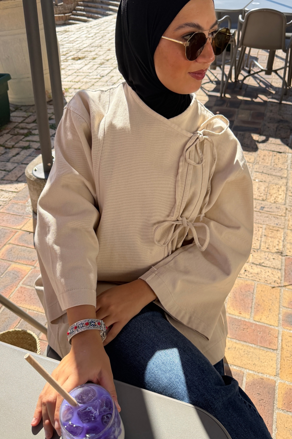 Bracelet kabyle argenté | Niyya Paris