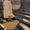 Couffin artisanal beige | Niyya Paris