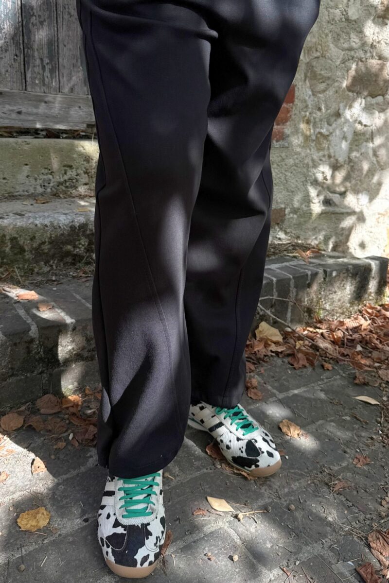 Baggy jogging noir mixte Niyya