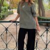 T-shirt Algéria kaki mixte | Niyya Paris