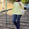 Tunique oversize jaune Niyya